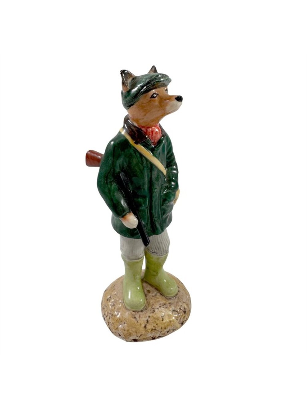 Beswick Huntsman Fox Porcelain Figurine English Country Folk ECF1 Vintage 1990s